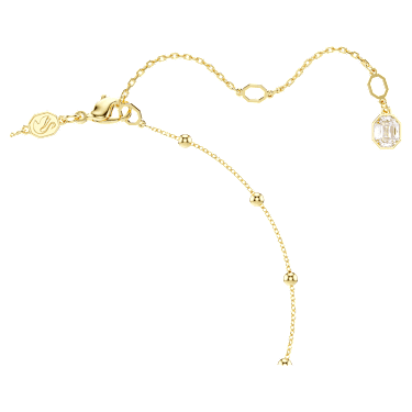 Symbolica 链坠, Evil eye, 中号, 流光溢彩, 金色饰面 - Swarovski, 5692166
