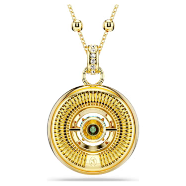 Symbolica 펜던트, 이블 아이, 미디엄, 멀티컬러, 골드 톤 플래팅 - Swarovski, 5692166