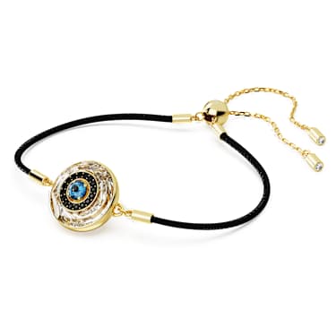 Symbolica 手链, Evil eye, 流光溢彩, 镀金色调 - Swarovski, 5692167