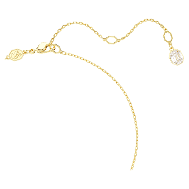 Symbolica pendant, Evil eye, Small, Multicolored, Gold-tone plated - Swarovski, 5692169