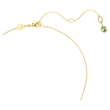 Colgante Chroma, Talla cojin, Multicolor, Baño tono oro - Swarovski, 5692496