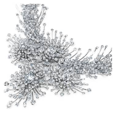 Galaxy necklace, Lab-grown diamonds 156.62 ct tw, Mixed cuts, 18K white gold - Swarovski, 5692689
