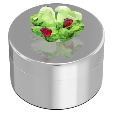 Idyllia Glücksklee und Marienkäfer Dekorative Box - Swarovski, 5692961