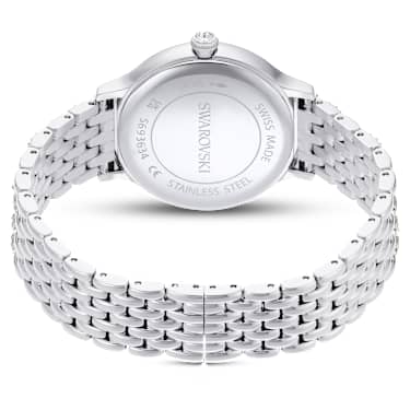 Imber Uhr, Schweizer Produktion, Metallarmband, Silberfarben, Edelstahl - Swarovski, 5693634