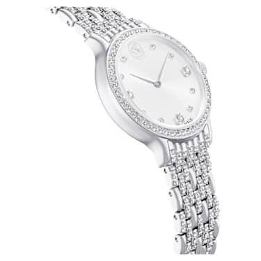 Imber Uhr, Schweizer Produktion, Metallarmband, Silberfarben, Edelstahl - Swarovski, 5693634