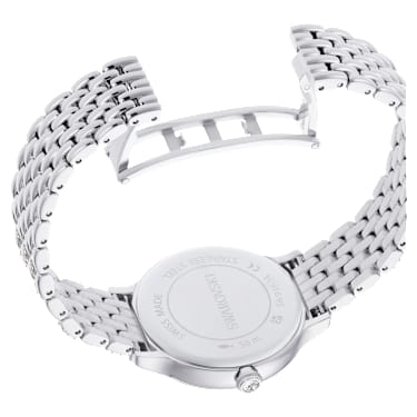 Imber Uhr, Schweizer Produktion, Metallarmband, Silberfarben, Edelstahl - Swarovski, 5693634