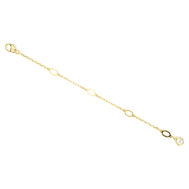 Alargador Imber, Blanco, Acabado en oro de 18 quilates - Swarovski, 5694243