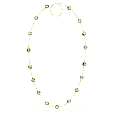 Chroma strandage, Octagon cut, Multicolored, Gold-tone plated - Swarovski, 5695863