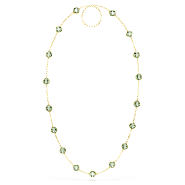 Chroma strandage, Octagon cut, Multicolored, Gold-tone plated - Swarovski, 5695863