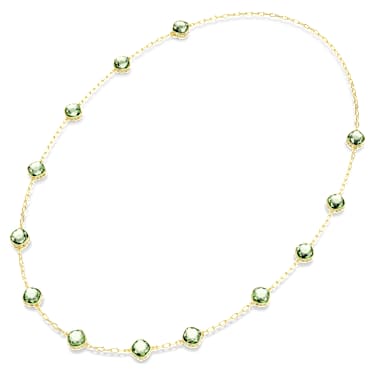 Chroma 네크리스, 옥타곤 컷, 멀티컬러, 골드 톤 플래팅 - Swarovski, 5695863