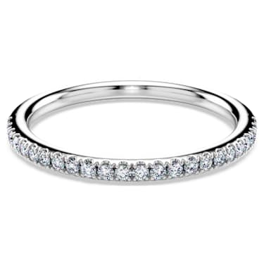 Eternity Bandring, Im Labor gezüchtete Diamanten 0,2 ct tw, Rundschliff, Sterlingsilber - Swarovski, 5696895