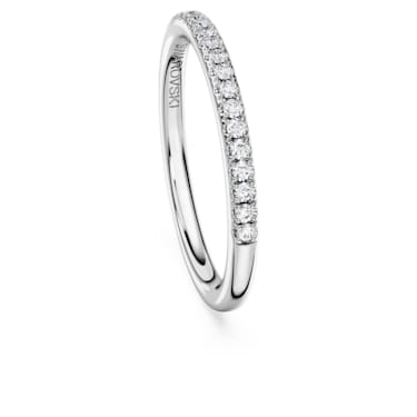Eternity band ring, Sterling silver