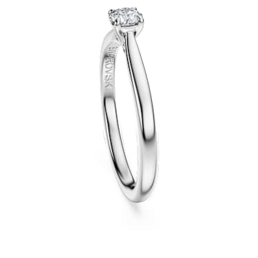 Eternity solitaire-ring, Laboratorium-diamanten 0,25 ct tw, Ronde vorm, Sterling zilver - Swarovski, 5696900
