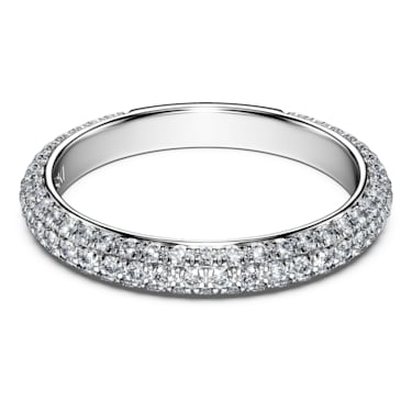 Eternity band ring, Laboratory grown diamonds 0.75 ct tw, 14K white gold - Swarovski, 5696979