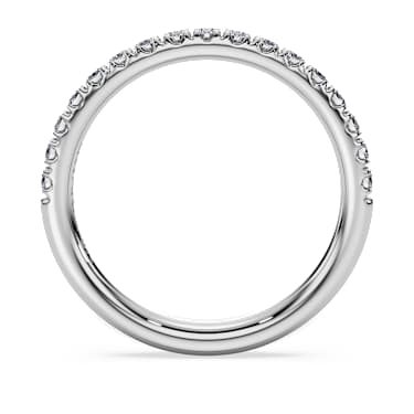 Eternity bandring, Laboratorium-diamanten 0,4 ct tw, Ronde vorm, 14K witgoud - Swarovski, 5696989
