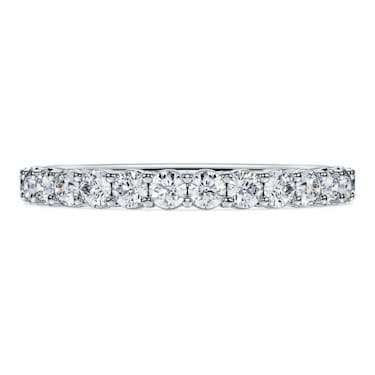 Eternity band ring, Laboratory grown diamonds 0.5 ct tw, 14K white gold - Swarovski, 5697466