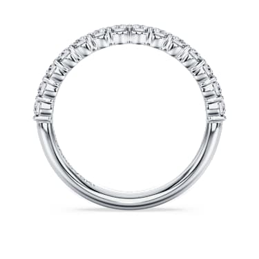 Verighetă Eternity, Diamante create în laborator 0.5 ct tw, Formă rotundă, Aur alb 18K - Swarovski, 5697704