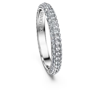 Anillo de banda Eternity, Diamantes creados en laboratorio (peso total de 0,75 quilate), Talla redonda, Oro blanco de 18 quilates - Swarovski, 5697710