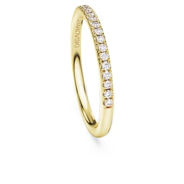 Eternity 밴드 링, 랩 그로운 다이아몬드 0.2ct tw, 라운드 쉐입, 18K 옐로우 골드 - Swarovski, 5697731