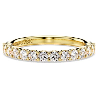 Anello a fascia Eternity, Diamanti creati in laboratorio 0,4 ct tw, Forma rotonda, Oro giallo 18 K - Swarovski, 5698348