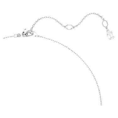 Hyperbola Anhänger, Verschiedene Schliffe, Weiß, Rhodiniert - Swarovski, 5698547