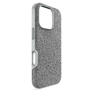 Θήκη κινητού High, iPhone® 16 Pro, Ασημί τόνος - Swarovski, 5698778