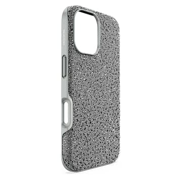 High Smartphone Schutzhülle, iPhone® 16, Silberfarben - Swarovski, 5698779