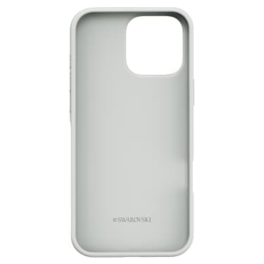 Étui pour smartphone High, iPhone® 16 Pro Max, Ton argenté - Swarovski, 5698780