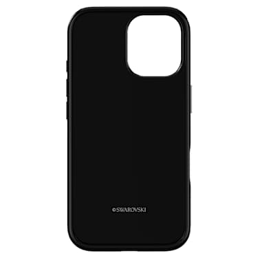 High smartphone case, iPhone® 16, Black - Swarovski, 5698788