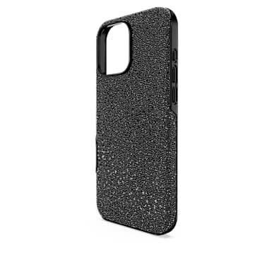 High smartphone case, iPhone® 16 Pro Max, Black - Swarovski, 5698789