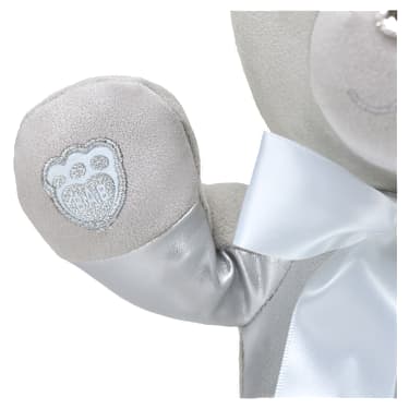 Build-A-Bear Birthstone Bear, Oggetti da collezione con cristalli Swarovski®, Orsetto, Aprile, Tono argentato - Swarovski, 5698809