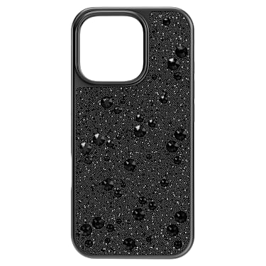 Funda para smartphone High, Diseño distribuido, iPhone® 16 Pro, Negro - Swarovski, 5698926