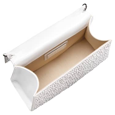 Kabelka MARINA RAPHAEL Micro Stella, Bílá - Swarovski, 5699251