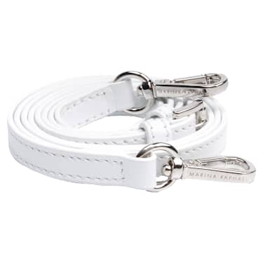 Kabelka MARINA RAPHAEL Micro Stella, Bílá - Swarovski, 5699251