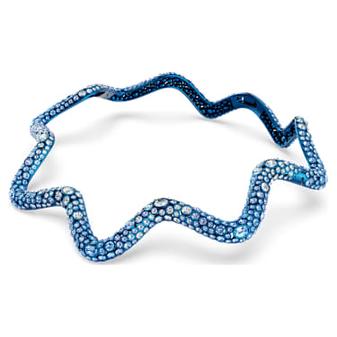 Gargantilla Sublima, Tallas mixtas, Azul, Acabado en azul - Swarovski, 5699521