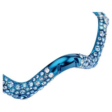 Sublima 束颈项链, 混合切割, 蓝色, 蓝色饰面 - Swarovski, 5699521