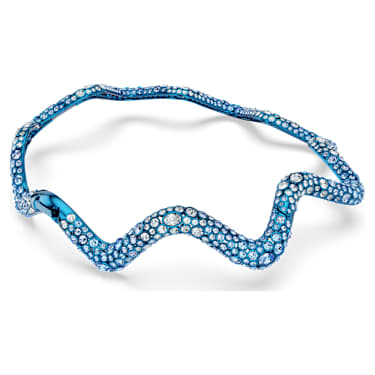 Gargantilla Sublima, Tallas mixtas, Azul, Acabado en azul - Swarovski, 5699521
