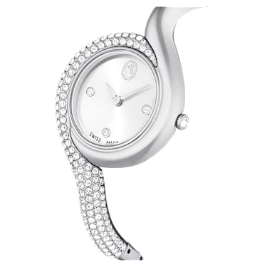 Dextera Asymmetric 워치, 스위스 메이드, 메탈 브레이슬릿, 실버 톤, 스테인리스 스틸 - Swarovski, 5700996