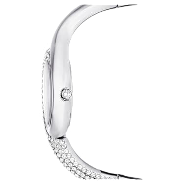Dextera Asymmetric 워치, 스위스 메이드, 메탈 브레이슬릿, 실버 톤, 스테인리스 스틸 - Swarovski, 5700996