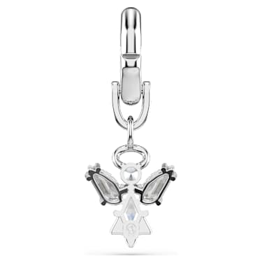 Symbolica Charm, Engel, Weiß, Rhodiniert - Swarovski, 5701275