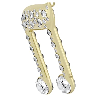 Holiday Magic Double Music Note Ornament - Swarovski, 5701279