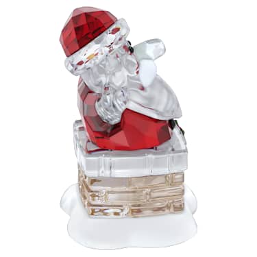 Holiday Cheers Santa Claus and Chimney - Swarovski, 5701507