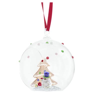Holiday Cheers 聖誕樹與雪人聖誕球掛飾 - Swarovski, 5701509