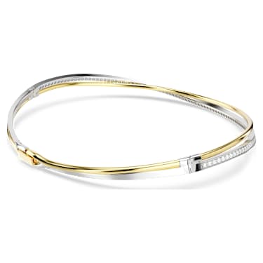 Hyperbola 초커 네크리스, 라운드 컷, 화이트, 믹스 메탈 피니시 - Swarovski, 5702408