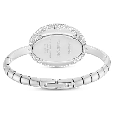 Relógio Imber bangle, Fabrico suíço, Pulseira de metal, Prata, Aço inoxidável - Swarovski, 5705419