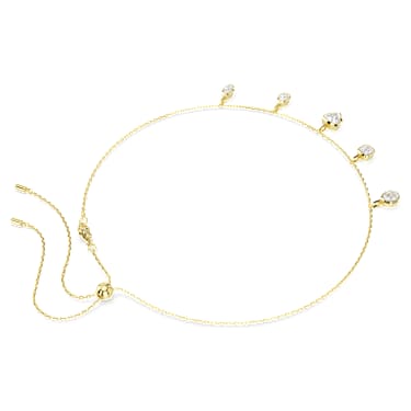 Imber Kolye, Karışık kesimler, Beyaz, 18k altın rengi yüzey - Swarovski, 5705463