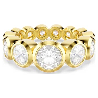 Anel Imber, Lapidações redondas mistas, Branco, Acabamento em ouro de 18 quilates - Swarovski, 5705478