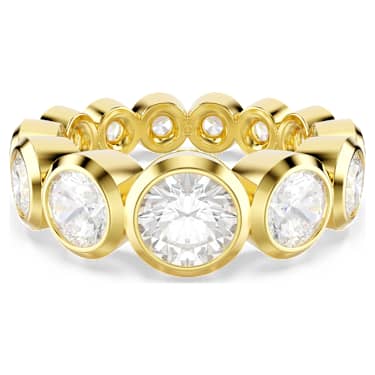 Anillo Imber, Tallas redondas combinadas, Blanco, Acabado en oro de 18 quilates - Swarovski, 5705478