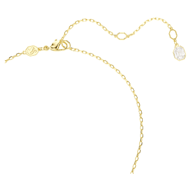 Chroma จี้สร้อยคอ, เจียระไนทรงแปดเหลี่ยม, เขียว, ตกแต่งผิวด้วยทองคำ 18K - Swarovski, 5705580