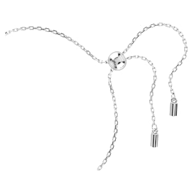 Bracelet-jonc Constella, Crystal Pearl, Tailles rondes, Blanc, Métal rhodié - Swarovski, 5705618
